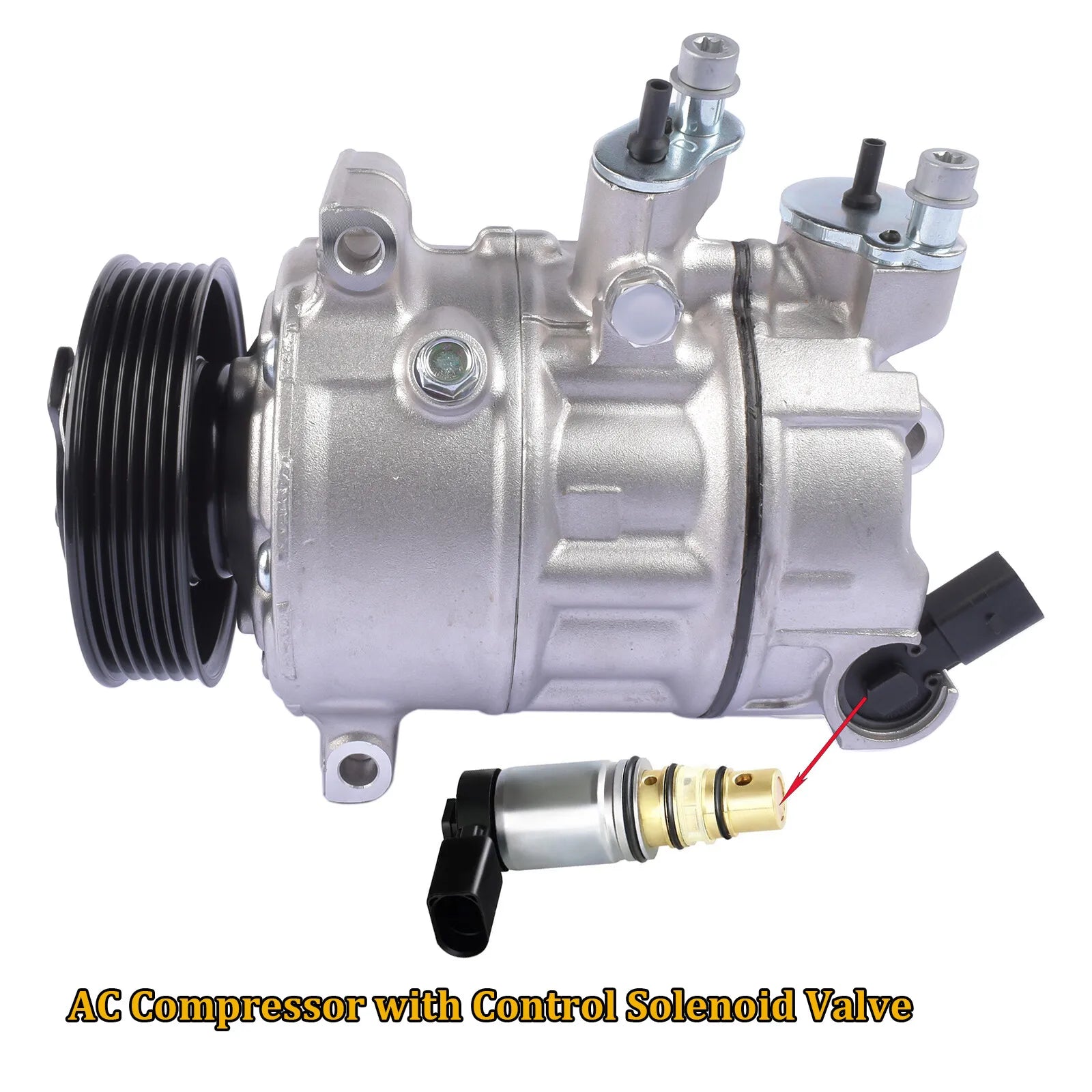 AP01 Air Conditioning Compressor w/ Clutch For Audi A3 VW Golf Seat Skoda 1K0820803S
