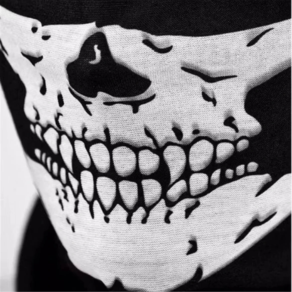 Bicycle Helmet Hood Bandana Scarf Breathable Windproof Skull Men Balaclava Ski Mask Cycling Caps Snowboard Face Cover Motorcycle