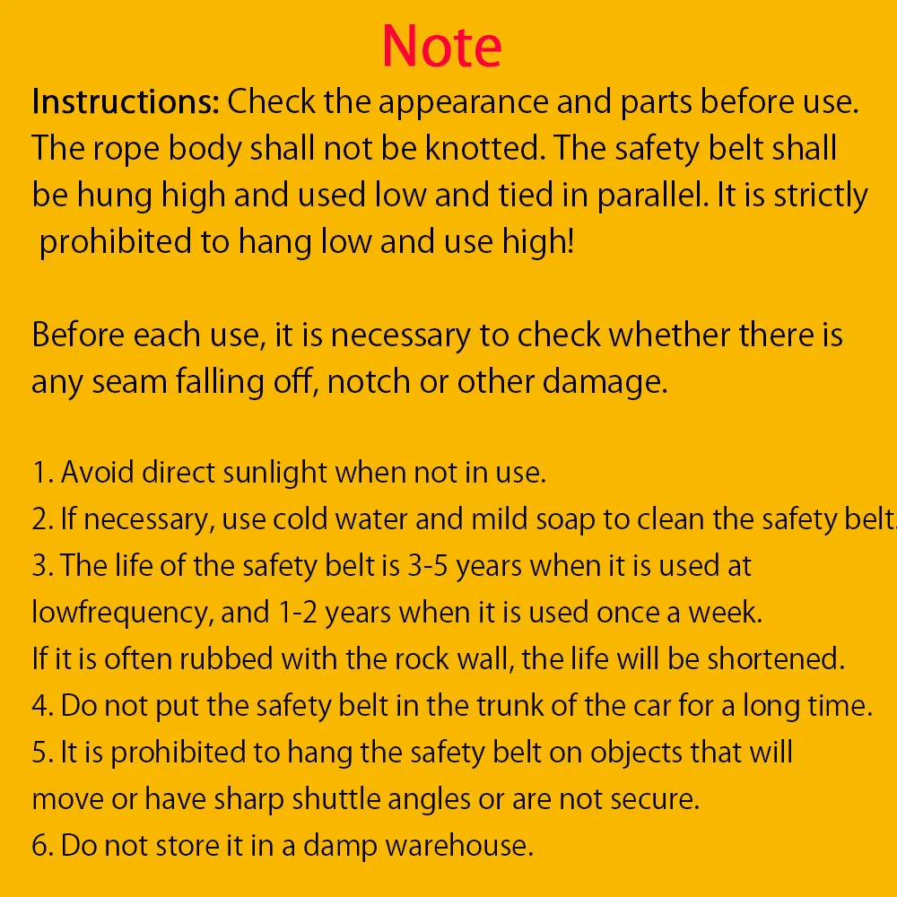 Single Waist Work Safety Belt High-altitude Work Harness Outdoor Rock Climbing Electrician Construction Protective Safety Rope