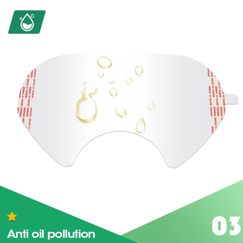 30 Pcs Tear Offs Lens Covers For 3M 6885 6800 6900 6000 Series Full Face Respirator Mask, Protective Film for Mask