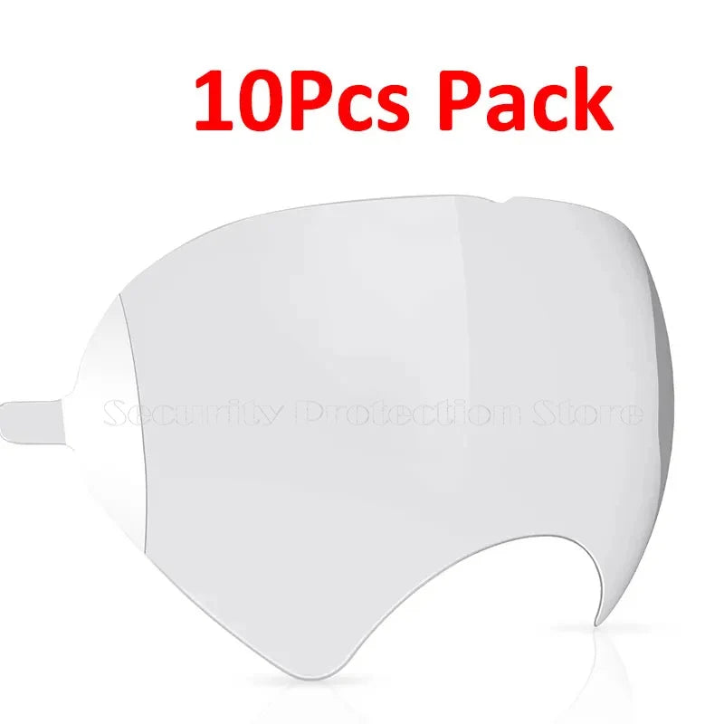 100/50/30/20/10/5Pcs Peel Off Lens Cover Compatible for 3M 6885 6000 6700 6800 6900 Series Respirator Mask Protective Cover