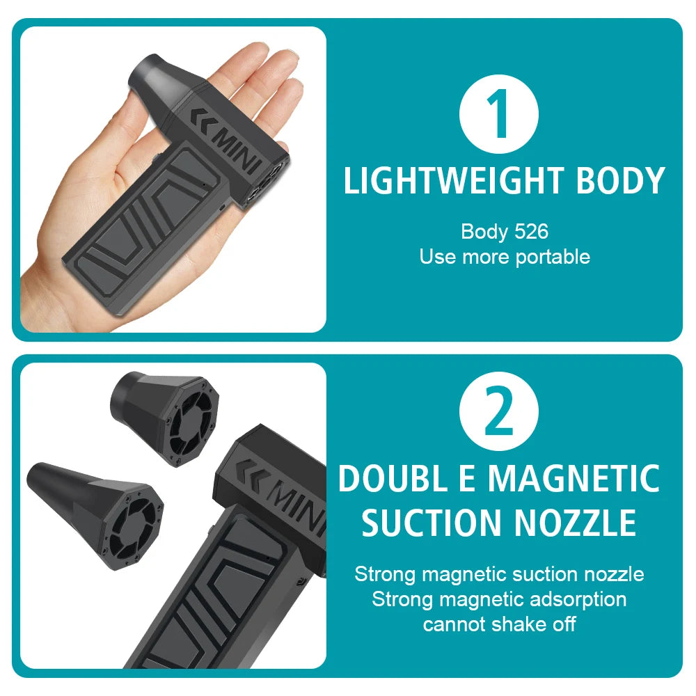 Digital Air Pump With LED Light Wireless Tire Inflator Air Compressor Portable Tire Pressure Gauge LCD Display 150PSI 120W