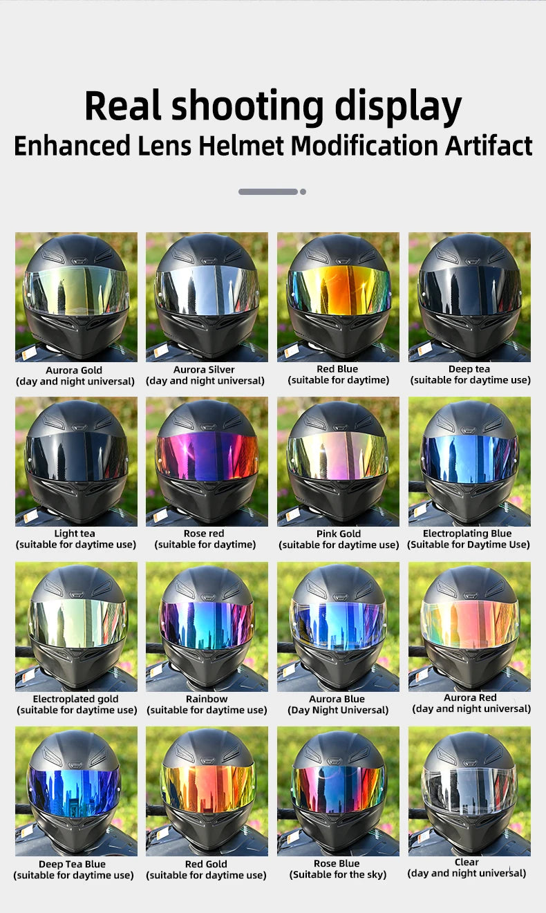 Cascos Para Motos Shield Replacement for AGV K1 K1S K3SV K5 K5S GT2 Uv-Protection Full Face Accesorios Para Moto for Casco Agv