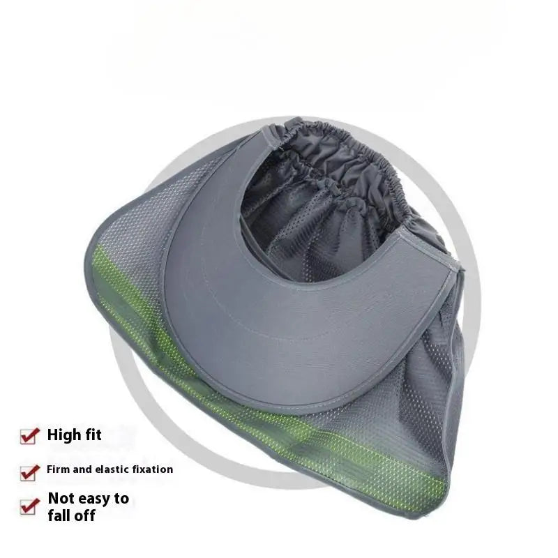 Summer Sun Shade Safety Hard Hat Neck Shield Helmets Reflective Hat Brim Reflective Cap Cover For Construction Workers