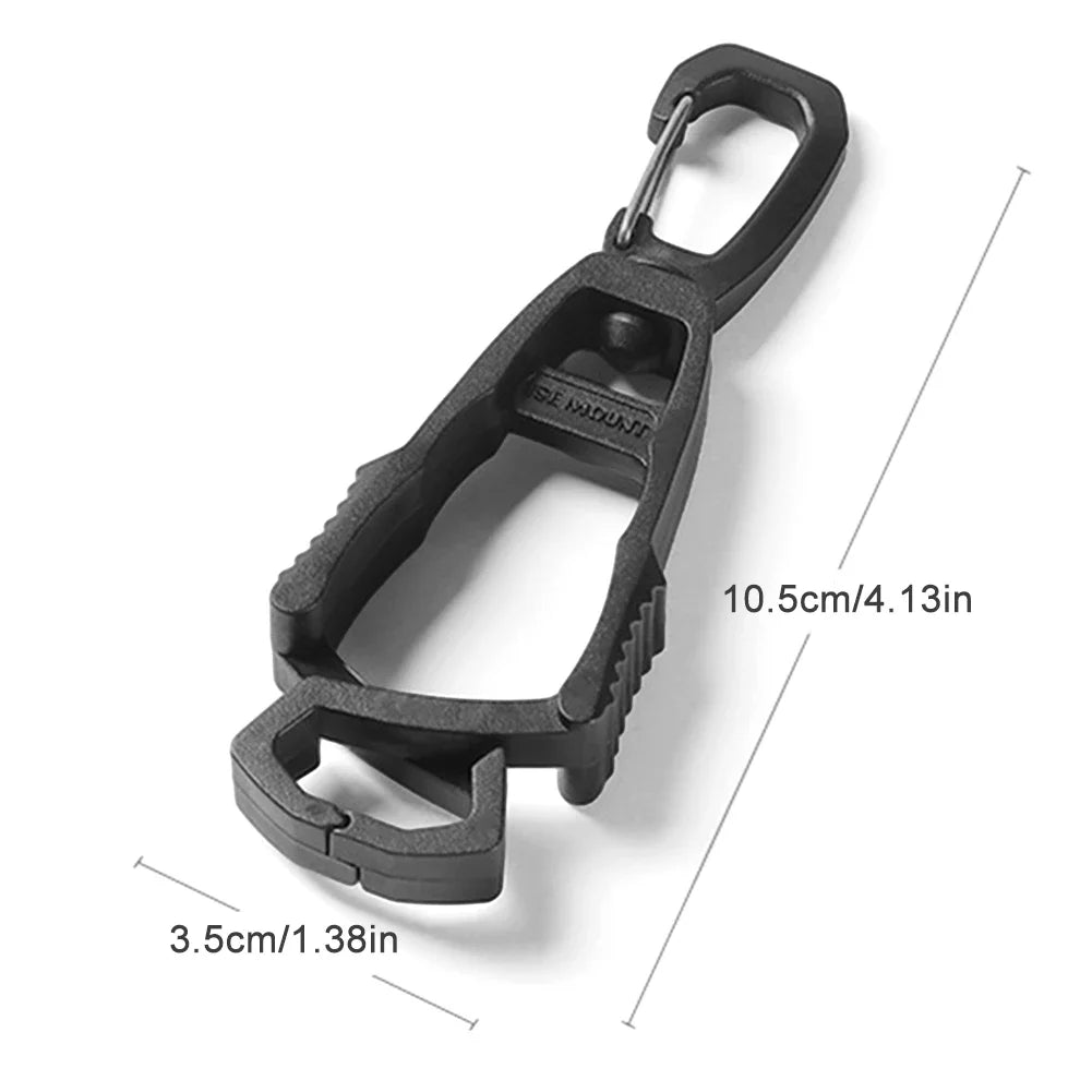 1-5Pcs Glove Clip Hanger Safety Glove Holder Plastic Working Gloves Clip Work Clamp Safety Work Glove Guard Multifunctional Tool
