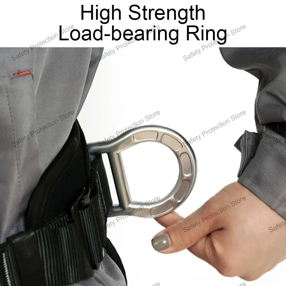 Full Body Outdoor Climbing Safety Harness Aerial Work Construction Safety Belt Rock Mountaineering Protection Survival Equipment