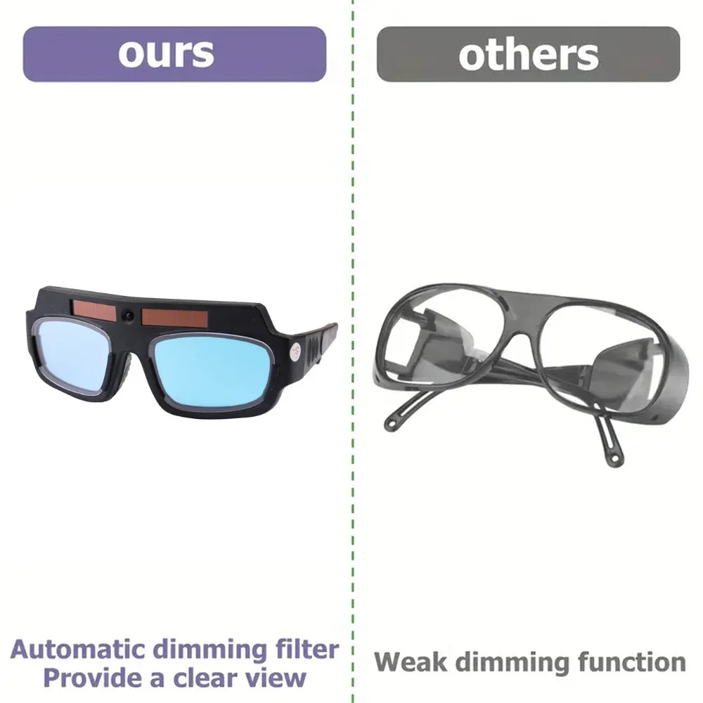 1PC Welding Goggles Auto Darkening Glasses Special Welding Goggle For Welder Professional Glasses Eyes Protecting Tool