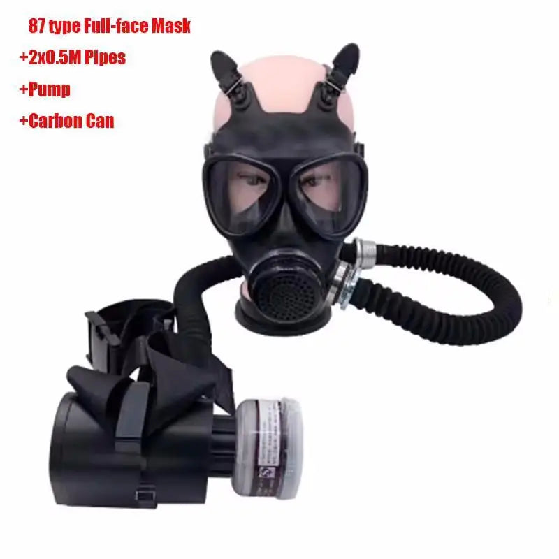 Protective Electric Constant Flow Supplied Air System Gas Mask Respirator Workplace Safety Supplie Full Face Gas Mask Respirator