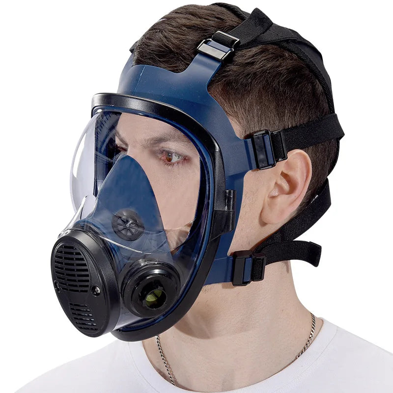 Reusable A8 Full Face Respirator Mask with 3# Filter - Ideal for Painting, Graffiti & Industrial Work