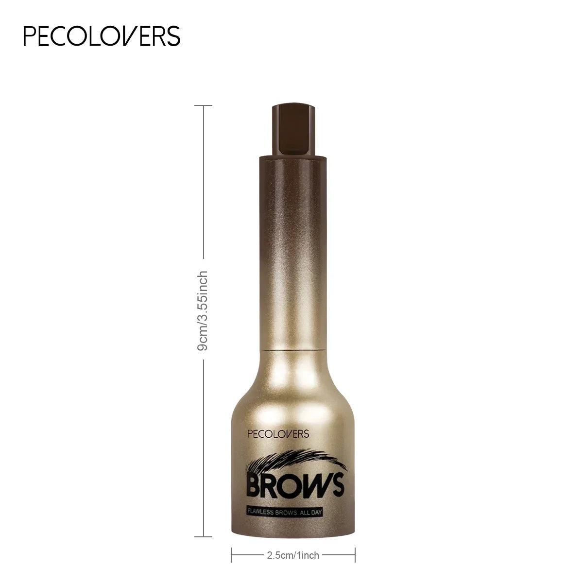 1PC Eyebrow Gel Pen with Angled Brush - Quick-Dry, Long-Lasting, Natural Shaping & Filling for All Skin Types, Waterproof