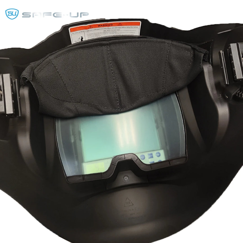 SAFEUP Professional Welding Helmet EN379 1111 for TIG MIG MAG MMA True Color Auto Darkening Welding Hood Flip UP Cap Mask Welder