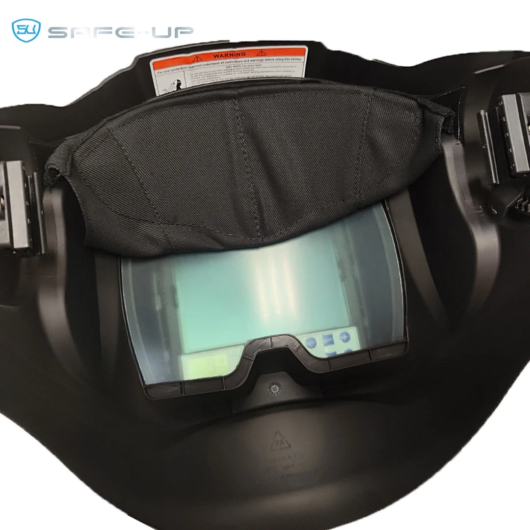 SAFEUP Professional Welding Helmet EN379 1111 for TIG MIG MAG MMA True Color Auto Darkening Welding Hood Flip UP Cap Mask Welder