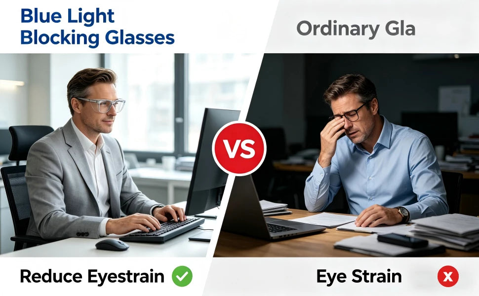 Stylish Safety Glasses Goggles, ANSI Z87+ Anti Fog Safety Goggles Blue Light Blocking Protective Eyewear for Nurses HM9