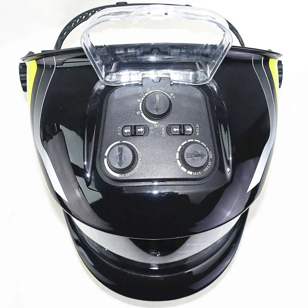 Welding Helmet 3 Side View DIN 5-9/9-13 Optical Rating 1111 4 Sensors True Color EN379 ANSI CSA Auto Darkening Welding Mask