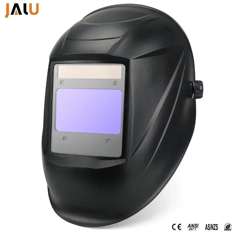 Welding Helmet Automatic Dimming Welding Mask Large View True Color Auto Darkening Welding Facemask for Arc mask weld goggles