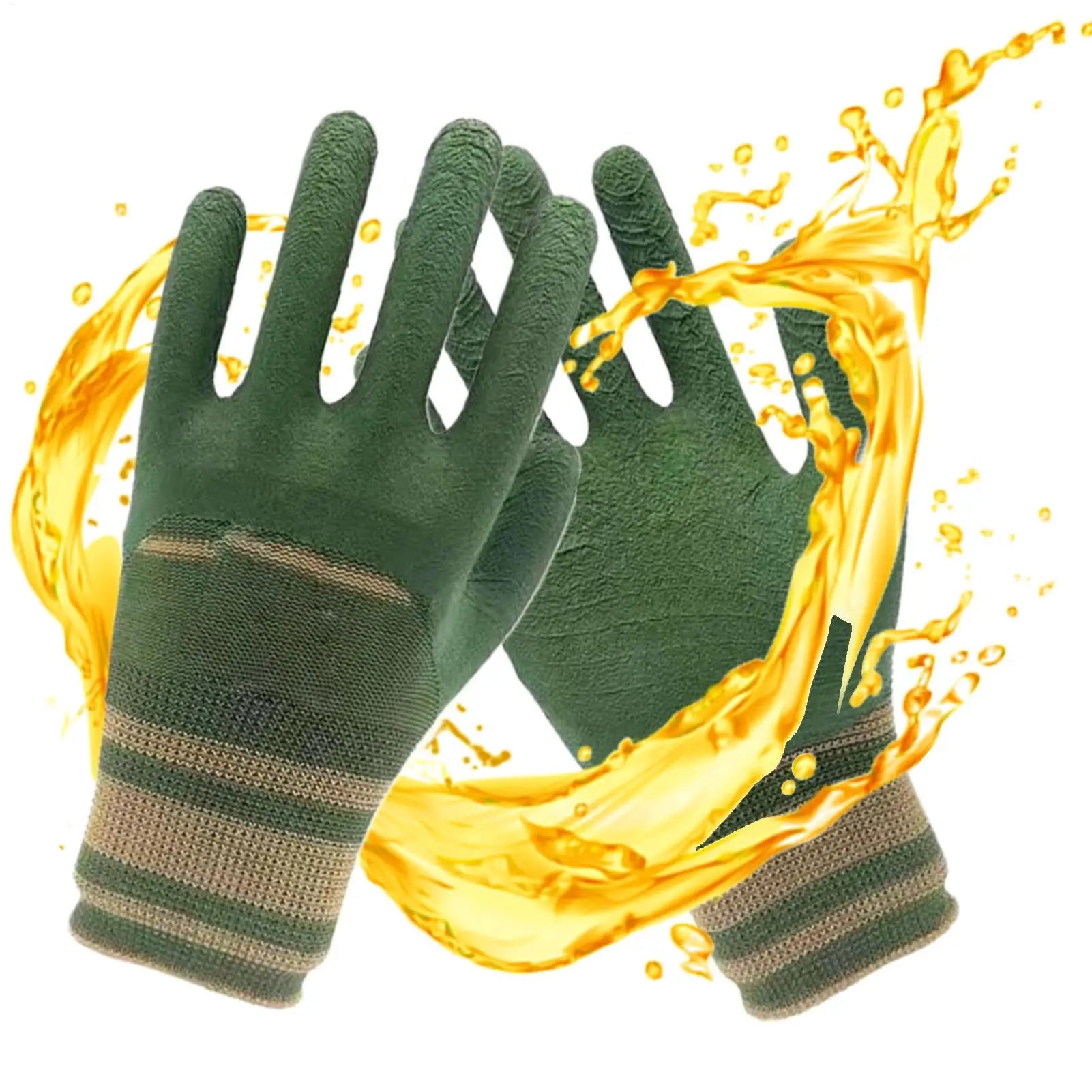 Waterproof Thorn-Proof Gardening Gloves Digging Hand Protection Garden Work Yard Gloves Outdoor Puncture-Resistant Work Tools