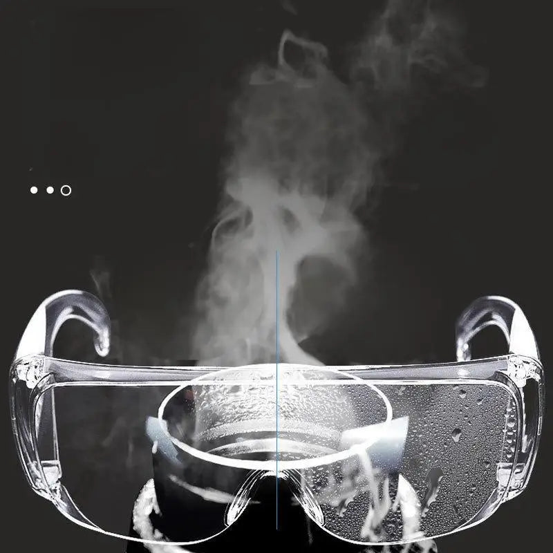 2025 New Style PC Window Protection Goggles - Splash, Dust, Fogproof, Windproof, Transparent Safety Glasses