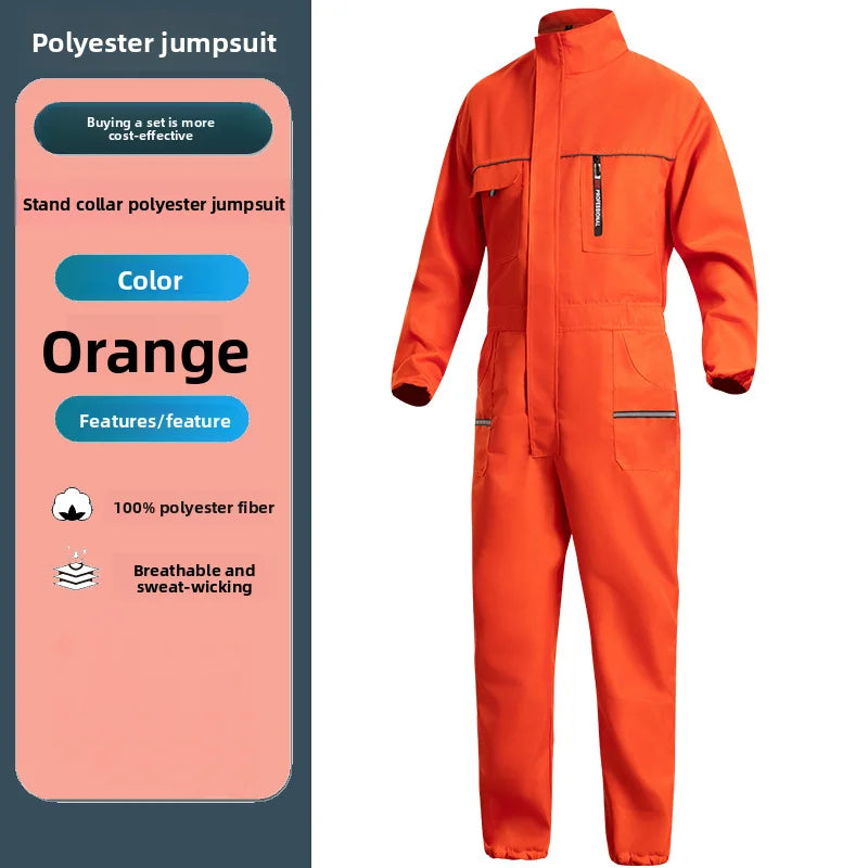 Workwear for car 4S shops, coveralls for painting and auto repair, dust-proof mechanics' coveralls, protective work uniforms