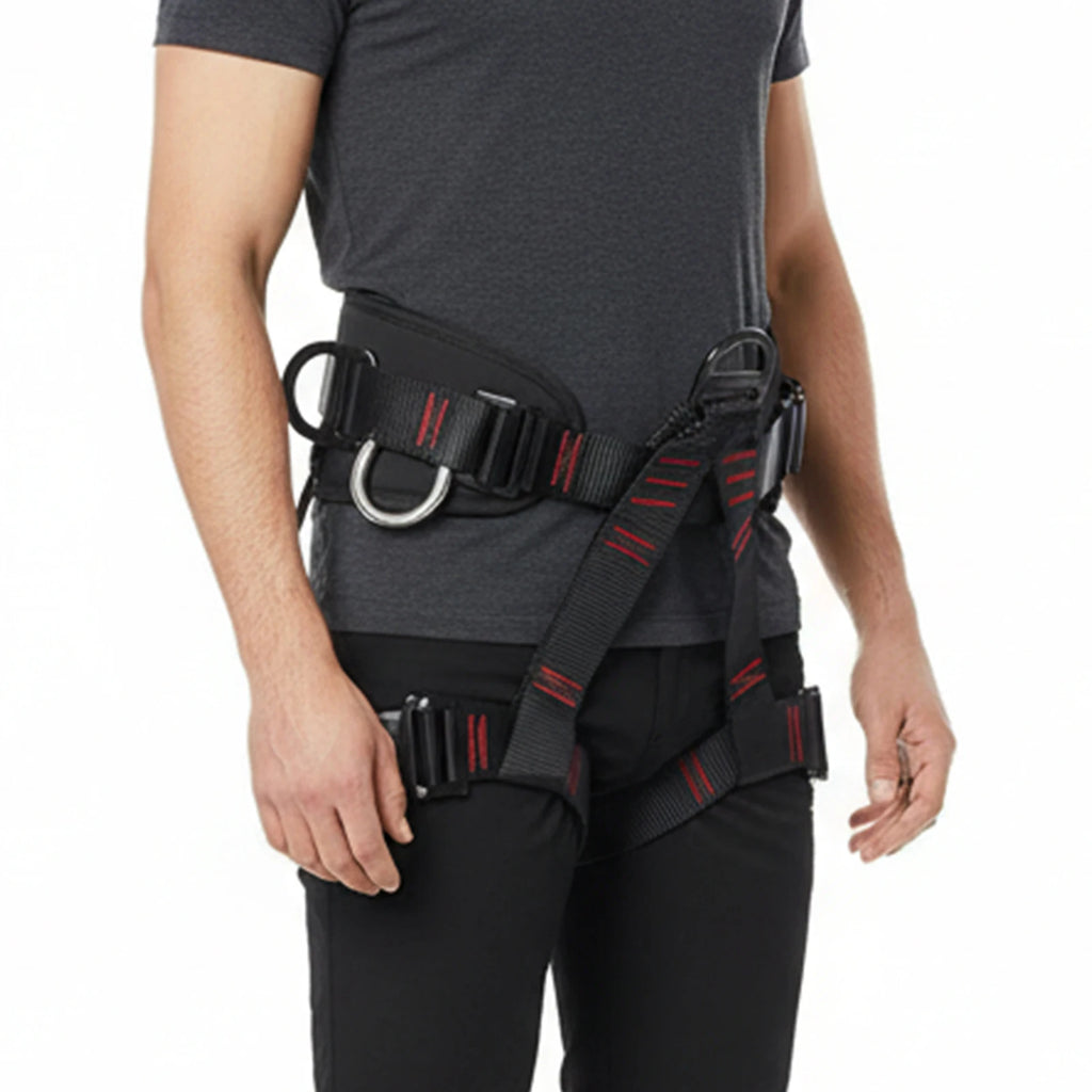 Adjustable Half Body Harnesses for Women and Men Protect Waist Safety Harness for Rescuing Work & Outdoor Adventure Activities