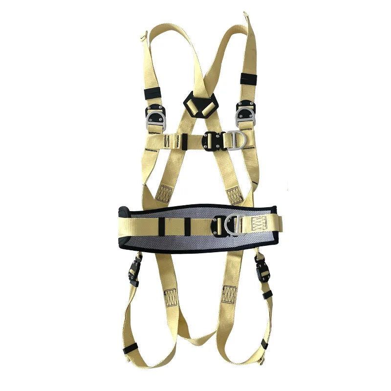 Aramid Safety Harness 5-Point Welding Safety Belt Fire Rescue Fall Protection High Temperature Resistant & Fire Retardant