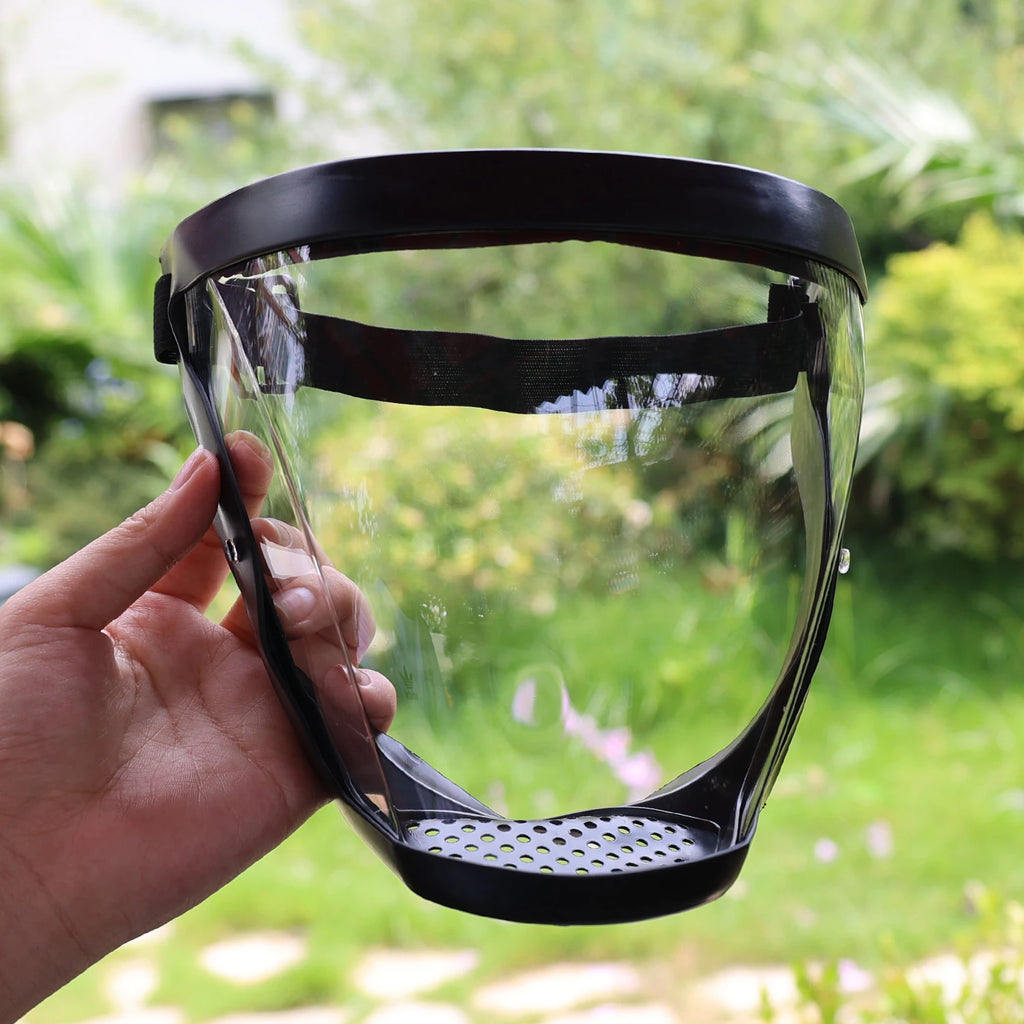 1/4pcs Car Sports Face Shield Windproof Cycling Goggles Full Face Mask Tactical Eye Protection Anti-Splash Transparent Protector
