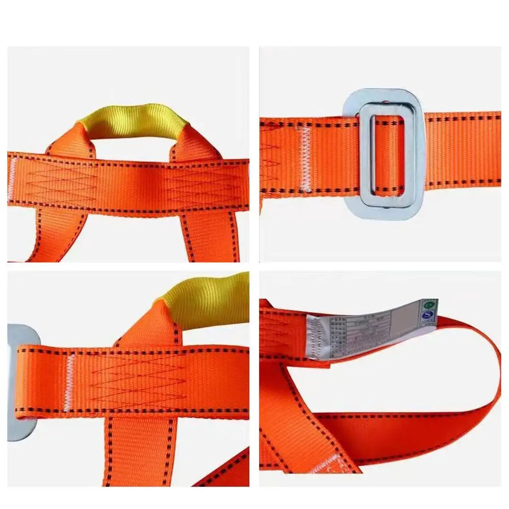 Climbing Harness Half Body Safety Belt Rappelling Equip Climbing Gear Thick Comfortable Men Mountaineering Harness for Roofing