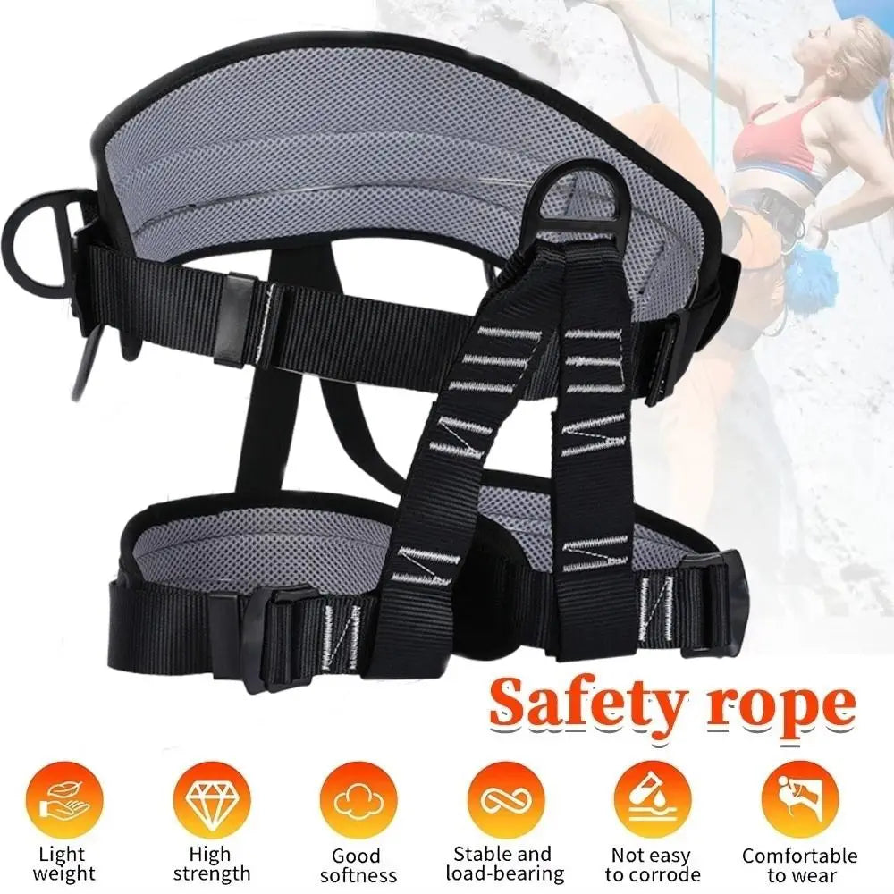 Padding Protection Safety Harness Waist Support Downhill Equipment Safety Belt Rock Climbing Harness Construction Work