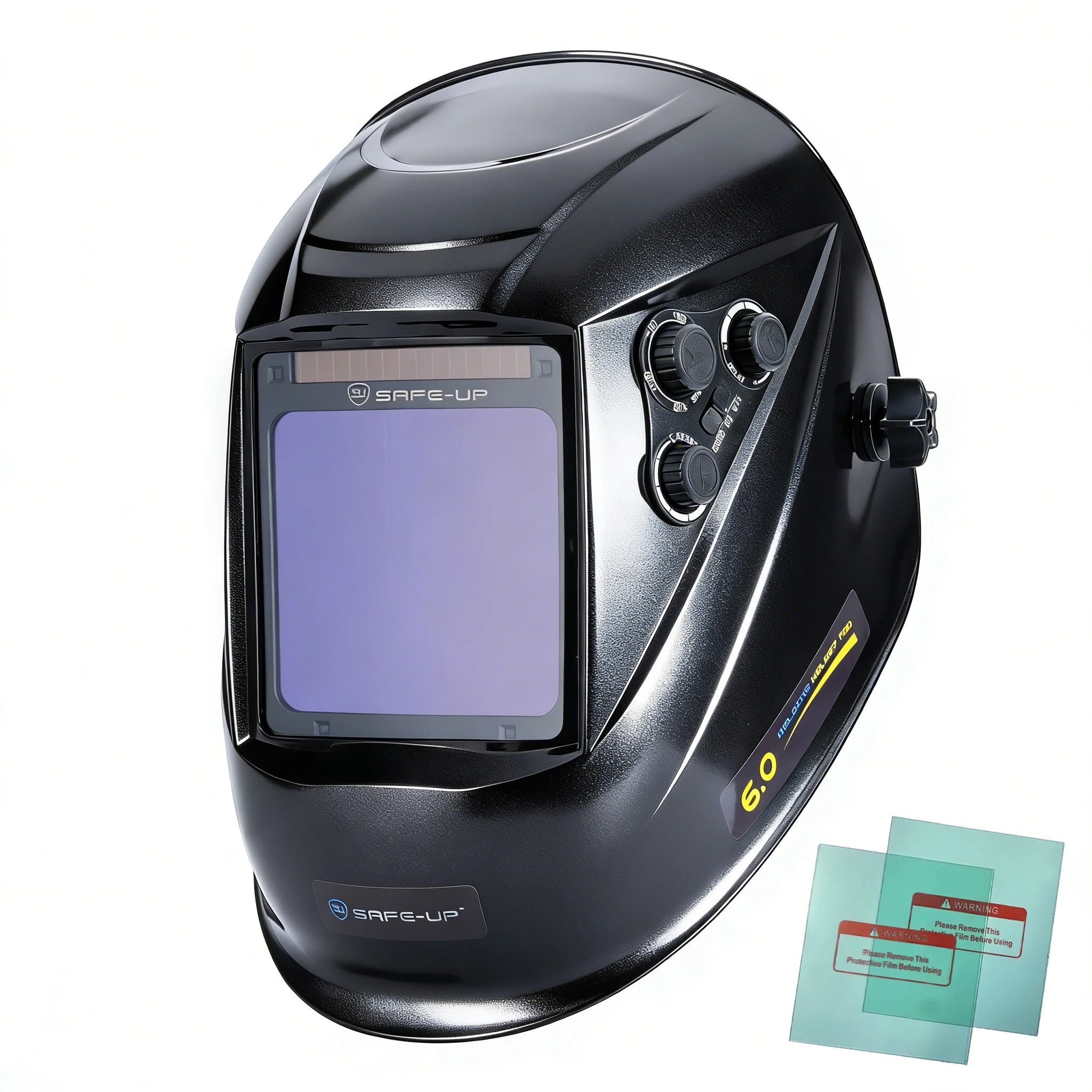 Auto Darkening Welding Helmet For MIG MAG TIG Cutting 4 Arc Sensor True Color Welder Welding Mask Face Cap  сварочная маска
