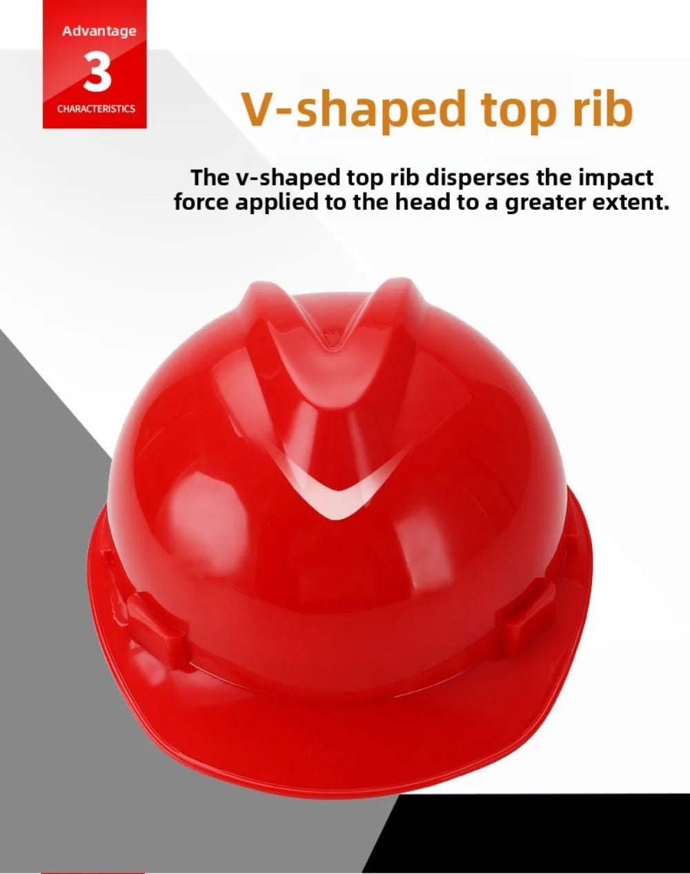 Heavy Duty Hard Hat‌ Anti Smash Protective Construction Labor Protection Adjustable Cushioned Safety Helmet Safety Equipment