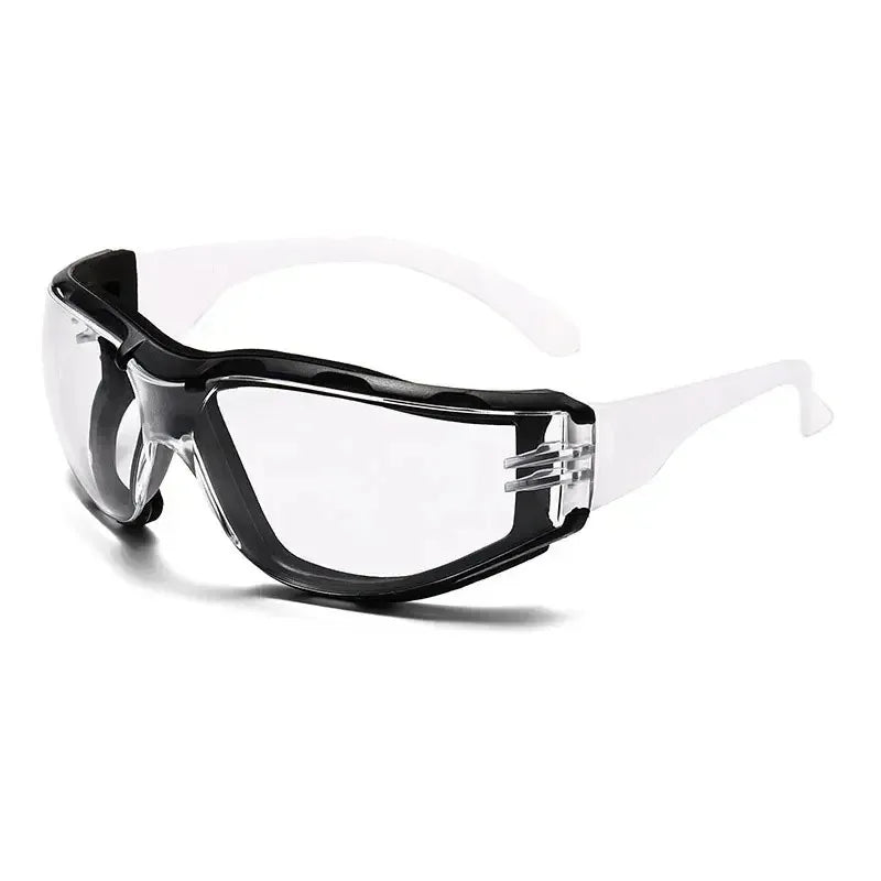 Sponge Sealed Safety Goggles Fashion Clear Plain Lens Protective Glasses Industrial Labor Anti-dust Eyewear Transparent Shield