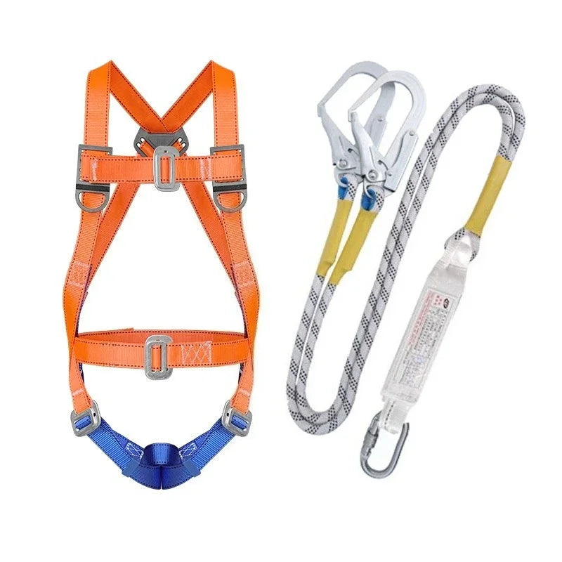 High Altitude Work Safety Belt Adjustable Safety Vests Outdoor Five-point Safety Harness Outdoor Rock Climbing Protect Equipment