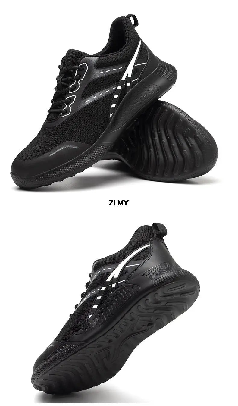 Women Safety Shoes New Steel Toe Work Safety Boots Breathable Working Sneaker Lightweight Sport Work Shoes Woman Boot Industrial