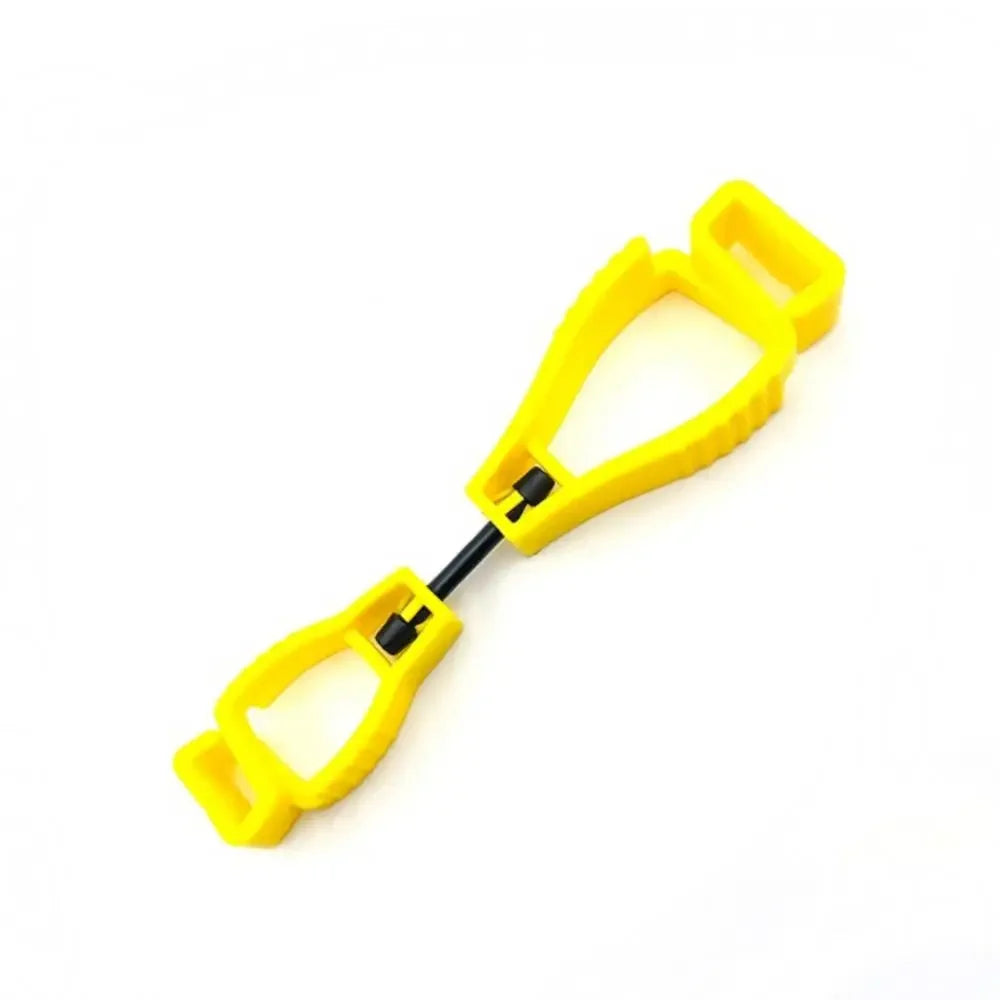 1PC Gloves Clip Hanger Safety Glove Holder Plastic Working Gloves Clamp Safety Work Gloves Guard Multifunctional Camping Tools