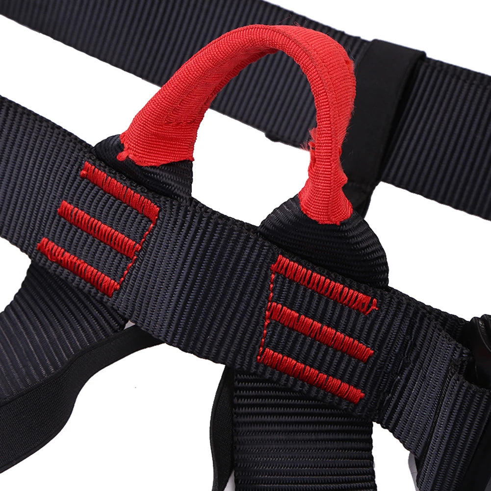 Outdoor Sport Rock Climbing Harness Aerial Survival Waist Half Body Safety Belt