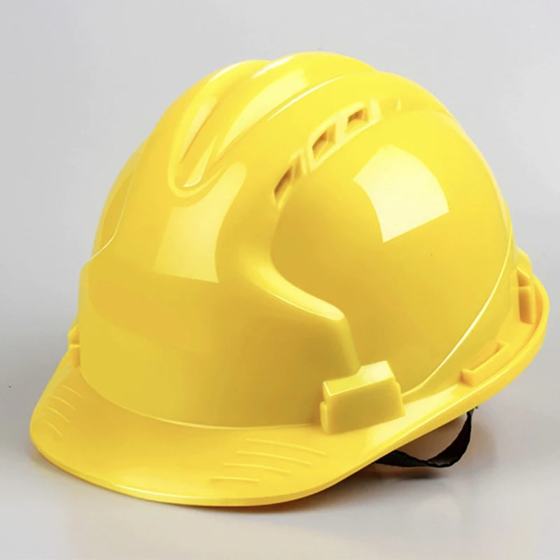Safety Helmet Construction Site thickening National Standard Breathable Anti impact ABS  Construction Protective Yellow Helmet