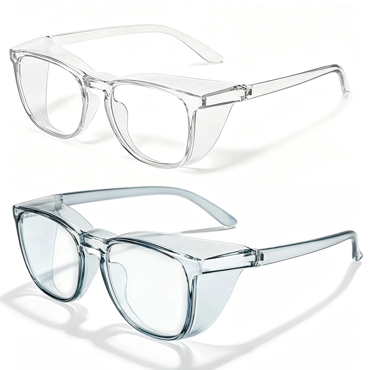 Stylish Safety Glasses Goggles, ANSI Z87+ Anti Fog Safety Goggles Blue Light Blocking Protective Eyewear for Nurses HM9