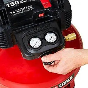 PORTER-CABLE Air Compressor, 6-Gallon, Pancake, Oil-Free (C2002-ECOM)
