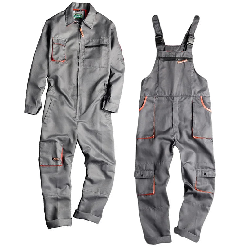 S-4XL Work Overall Uniform Men/women Working Coveralls for Welding Car Repair Workshop Mechanic Clothes Work Wear 2026 New