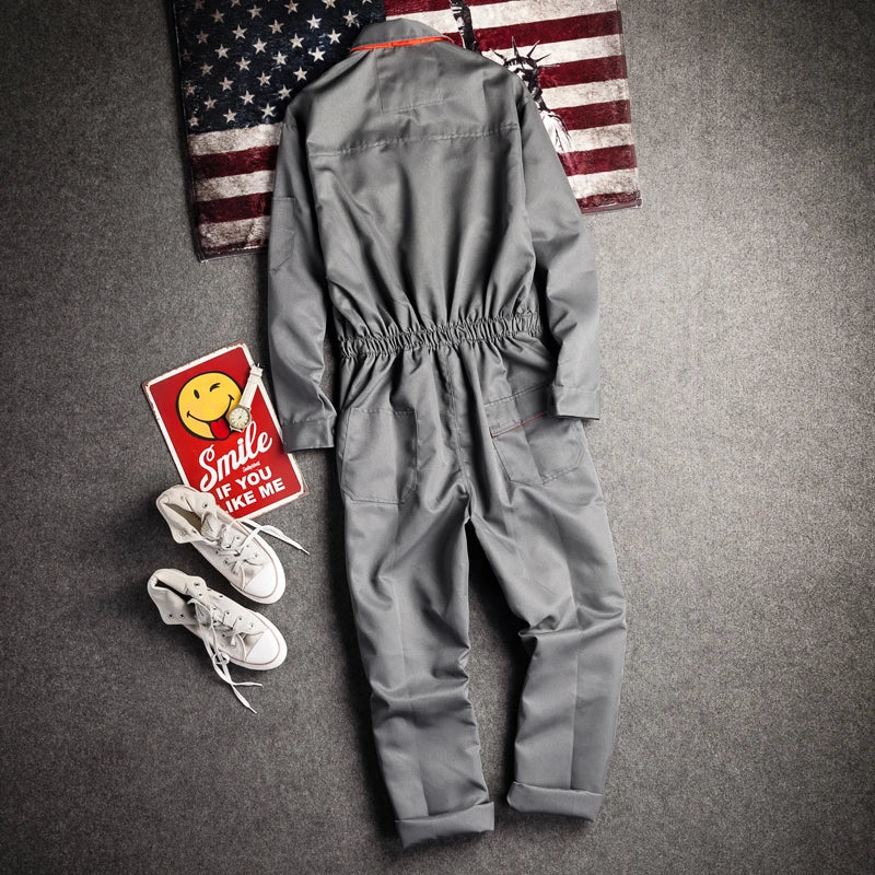 S-4XL Work Overall Uniform Men/women Working Coveralls for Welding Car Repair Workshop Mechanic Clothes Work Wear 2026 New