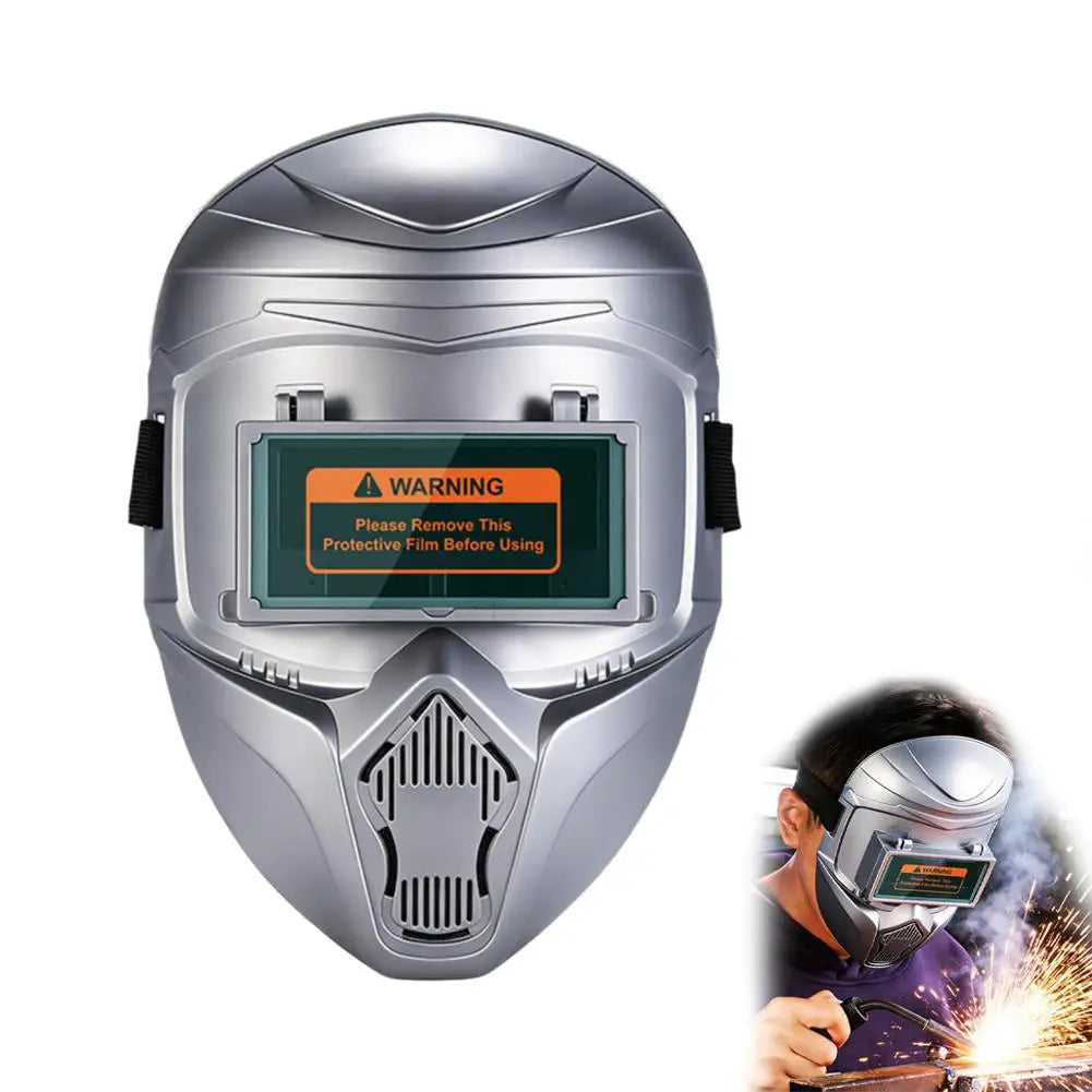 Welding Mask Auto Darkening Welding Helmet With Large Viewing True Color Welding Mask 6 Arc Sensor For Welding Cut Grind Area
