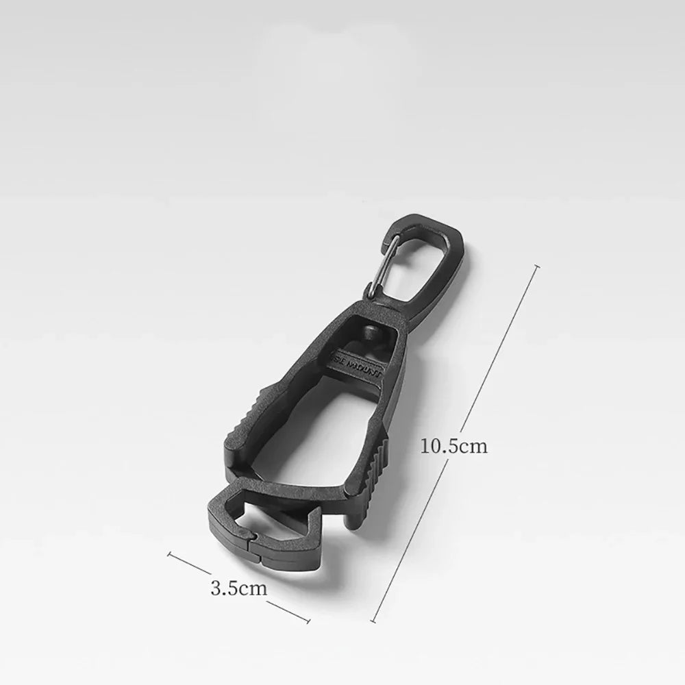 1PC Outdoor Glove Clip Hanger Multi-purpose Anti-drop Hook Clip Holder Plastic Protective Work Gloves Safety Clamp Camping Tools