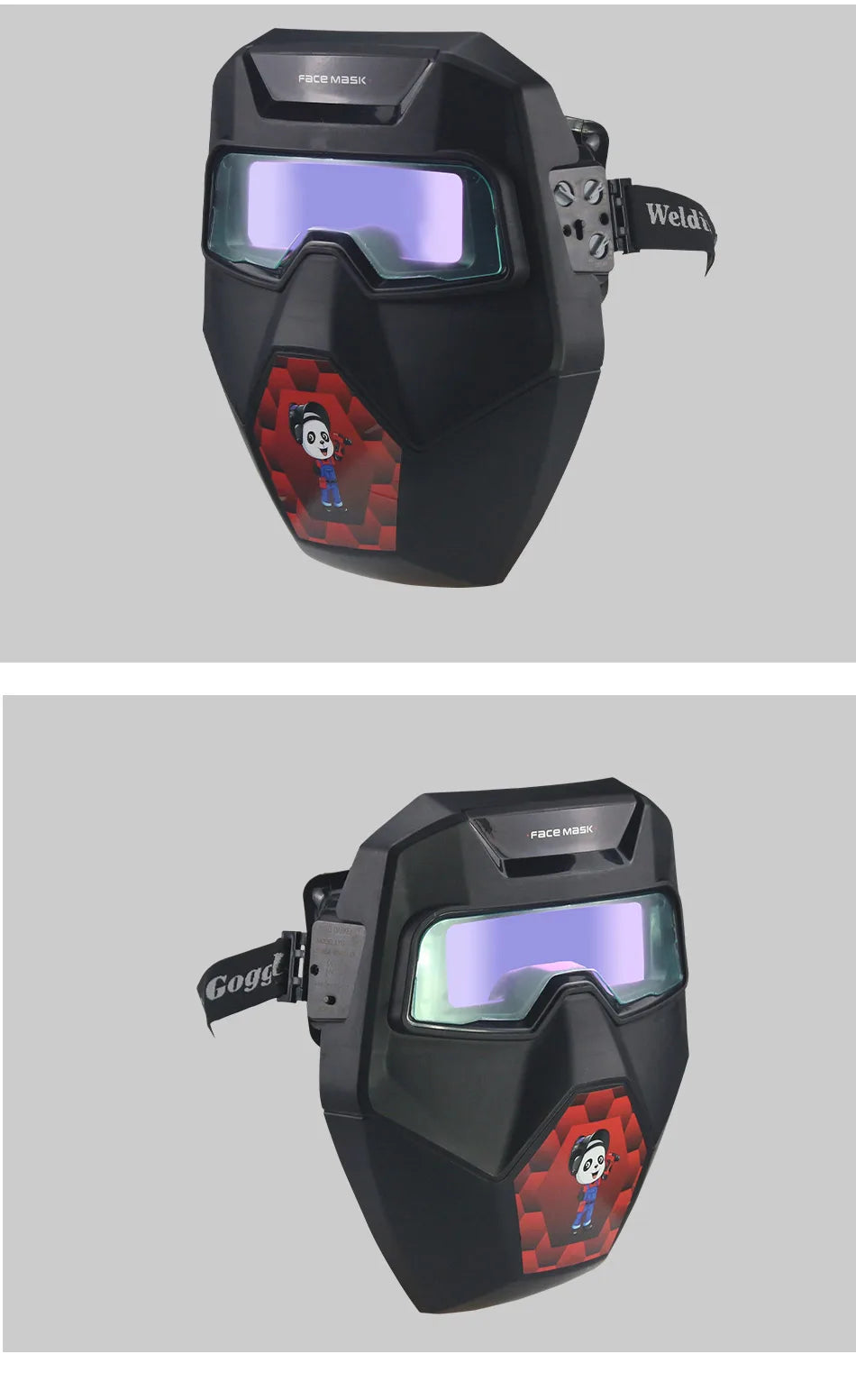 Outside Control Solar Auto Darken True color Welding Glasses Welder Mask Welding Helmet Goggles With Shade eara Din9-Din13