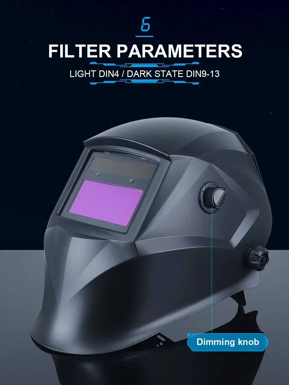 1112 Helmet Welding Mask Professional Auto Darkening Welding Helmet for MMA MIG Arc Welding Machine Welder Automatic Darken