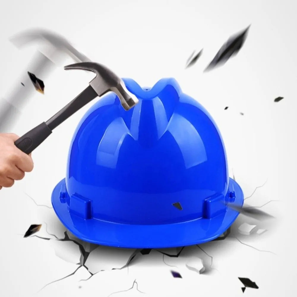 Heavy Duty Hard Hat‌ Anti Smash Protective Construction Labor Protection Adjustable Cushioned Safety Helmet Safety Equipment