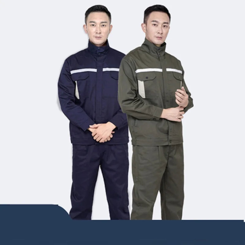 Hi Vis Safety Work Clothing Auto Repairman Working Uniforms Factory Workshop Porter Welder Work Coverall Mens Workwear Plus Size