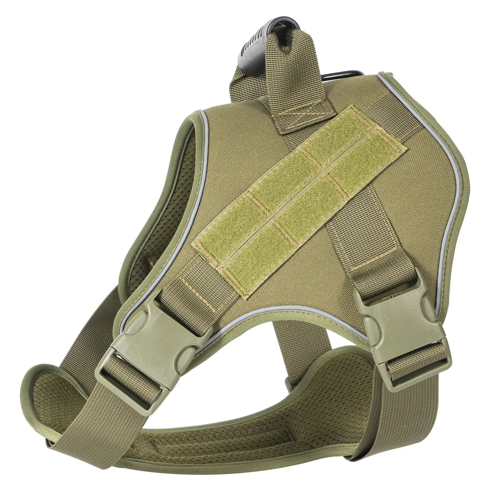 Dogs Harnesses Pet Tactical Breathable Chest Strap Leash Dog Vest Night Reflective Anti-Break