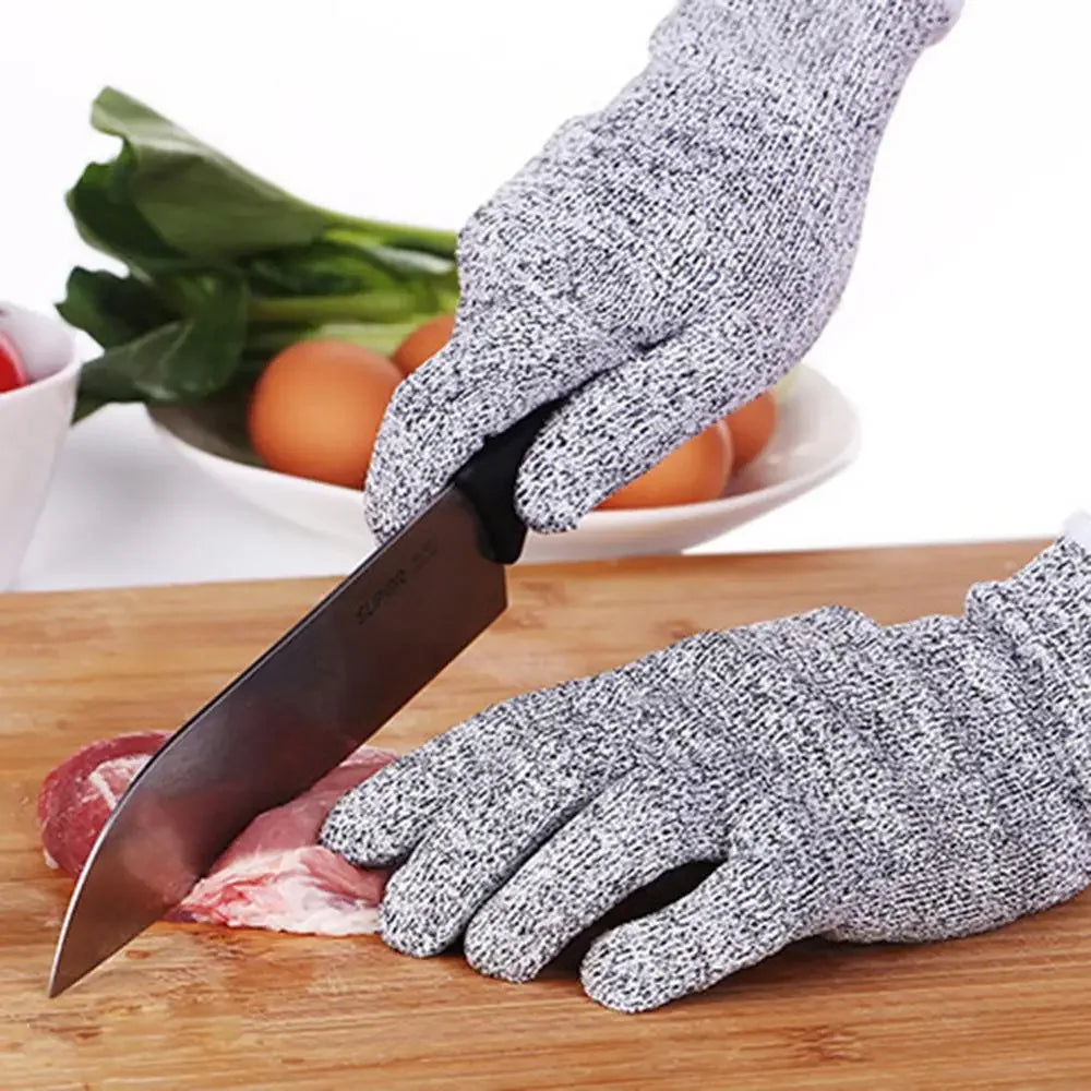Anti-cut Gloves Working Safety Glove Self Defense Man Cut Proof Kitchen Butcher Cut Heat Stab Resistant Fire Hand Gloves Durable