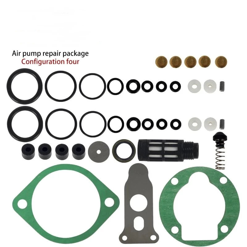 [F] 1Set 30MPA 4500PSI PCP Air Compressor Paper Gasket O-ring Sealing Kit For Single Cylinder Compressor