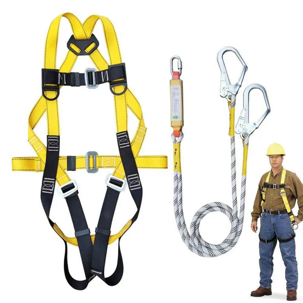 5-point High Altitude Work Safety Harness Anti-Fall Safety Belt Full-Body Safety Belt Tree Climbing Mountaineering Safety Belt