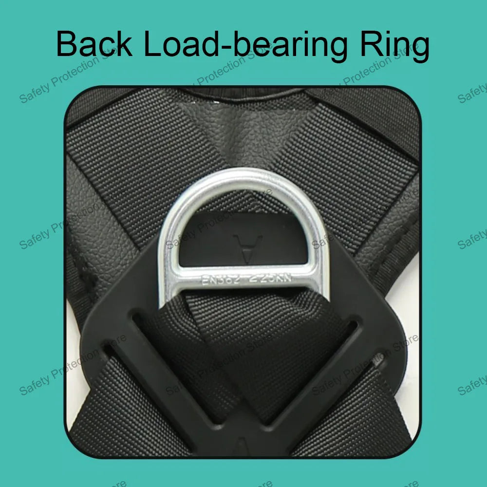 High Altitude Work Safety Harness Full Body Five-point Safety Belt Rock Climbing Construction Belt Body Protection Equipment
